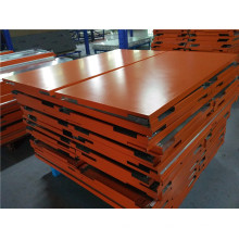 12mm dicke orangefarbene Aluminium-Waben-Deckenpaneele